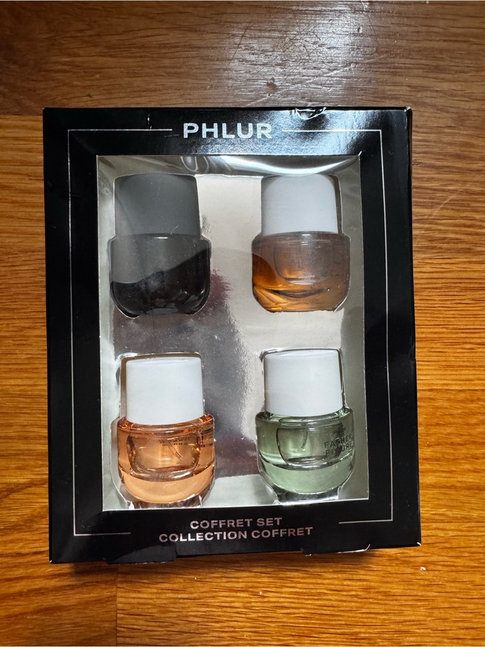 PHLUR Mini Set Rose Whip Missing Person Father Figure Vanilla Skin